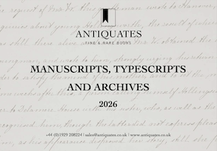 Manuscripts, Typescripts and Archives